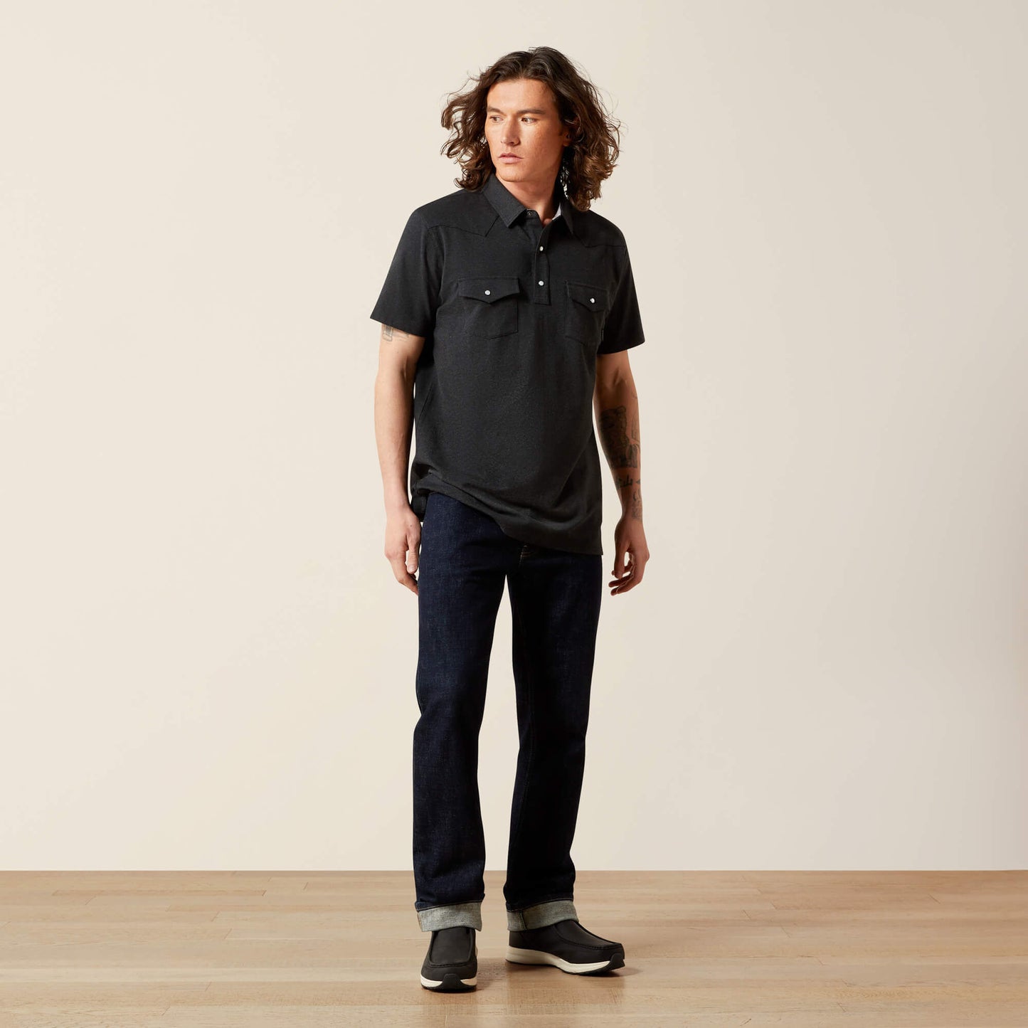 Ariat Retro Western Snap Polo