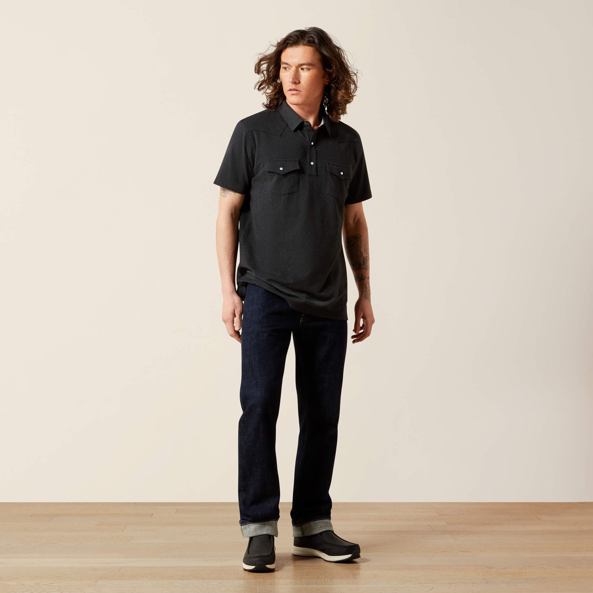 Ariat Retro Western Snap Polo