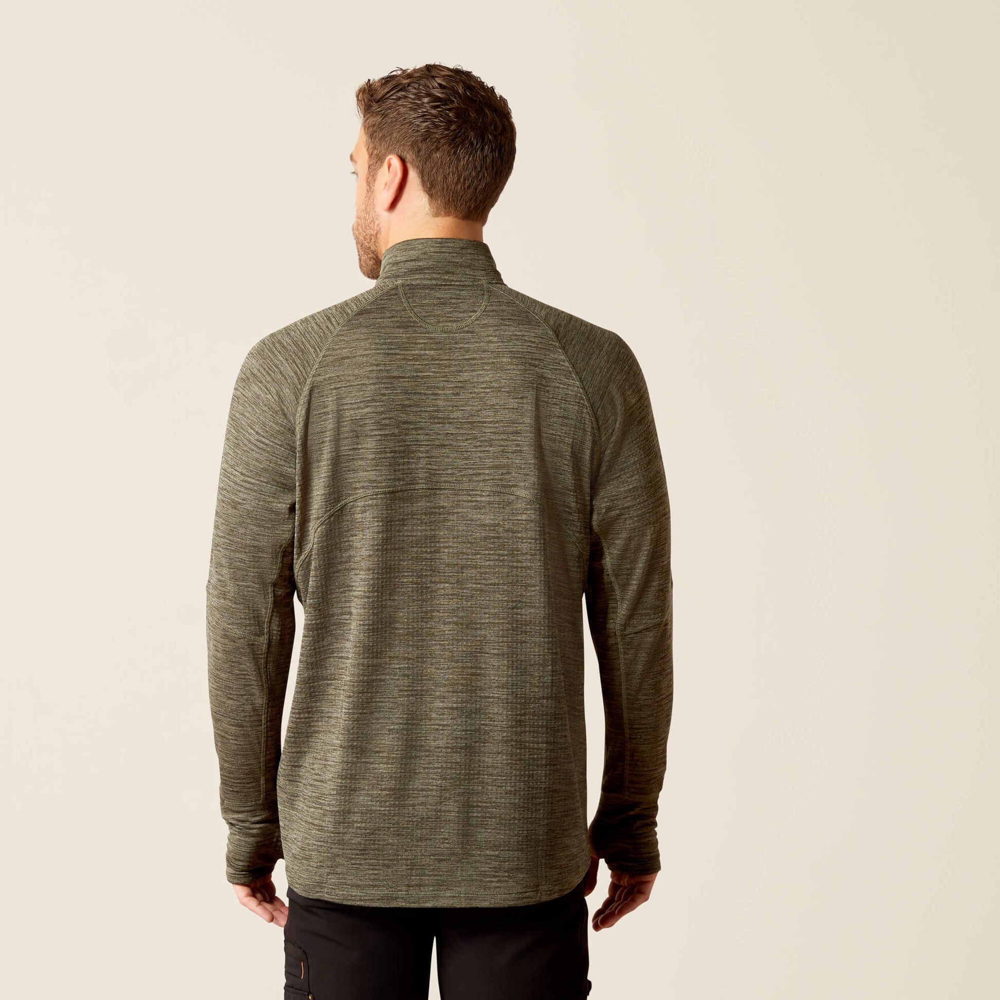 Ariat Rebar Gridwork Baselayer 1/4 Zip T-Shirt
