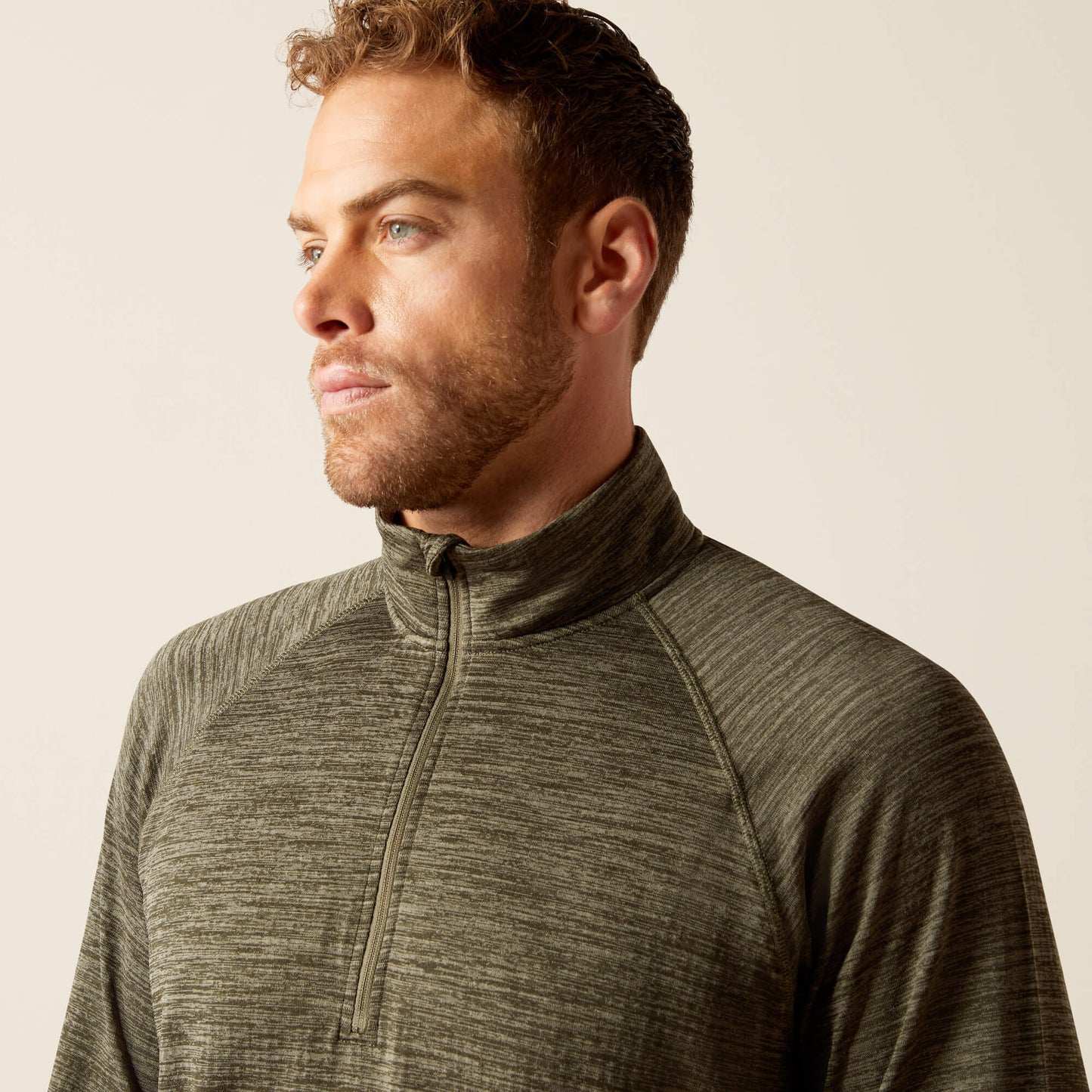 Ariat Rebar Gridwork Baselayer 1/4 Zip T-Shirt