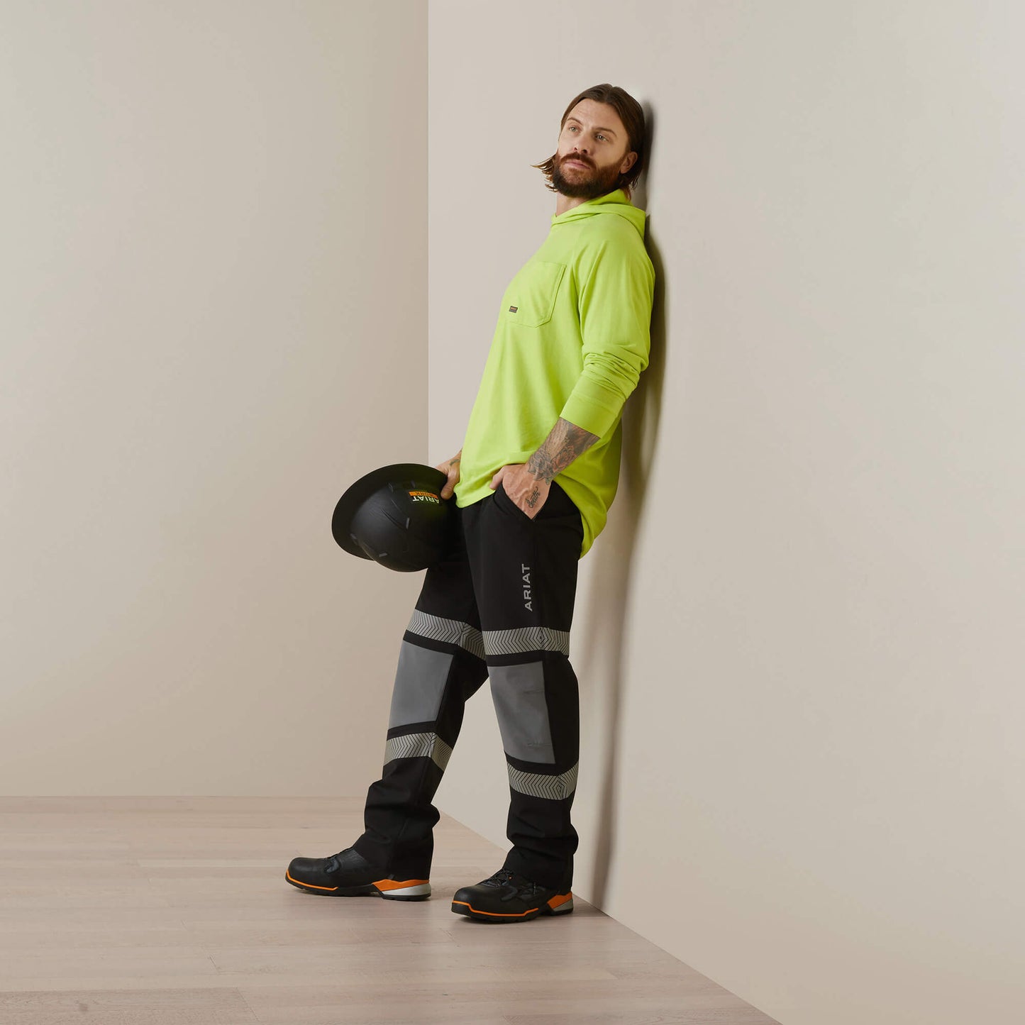 Ariat Rebar Cotton Strong Hooded T-Shirt