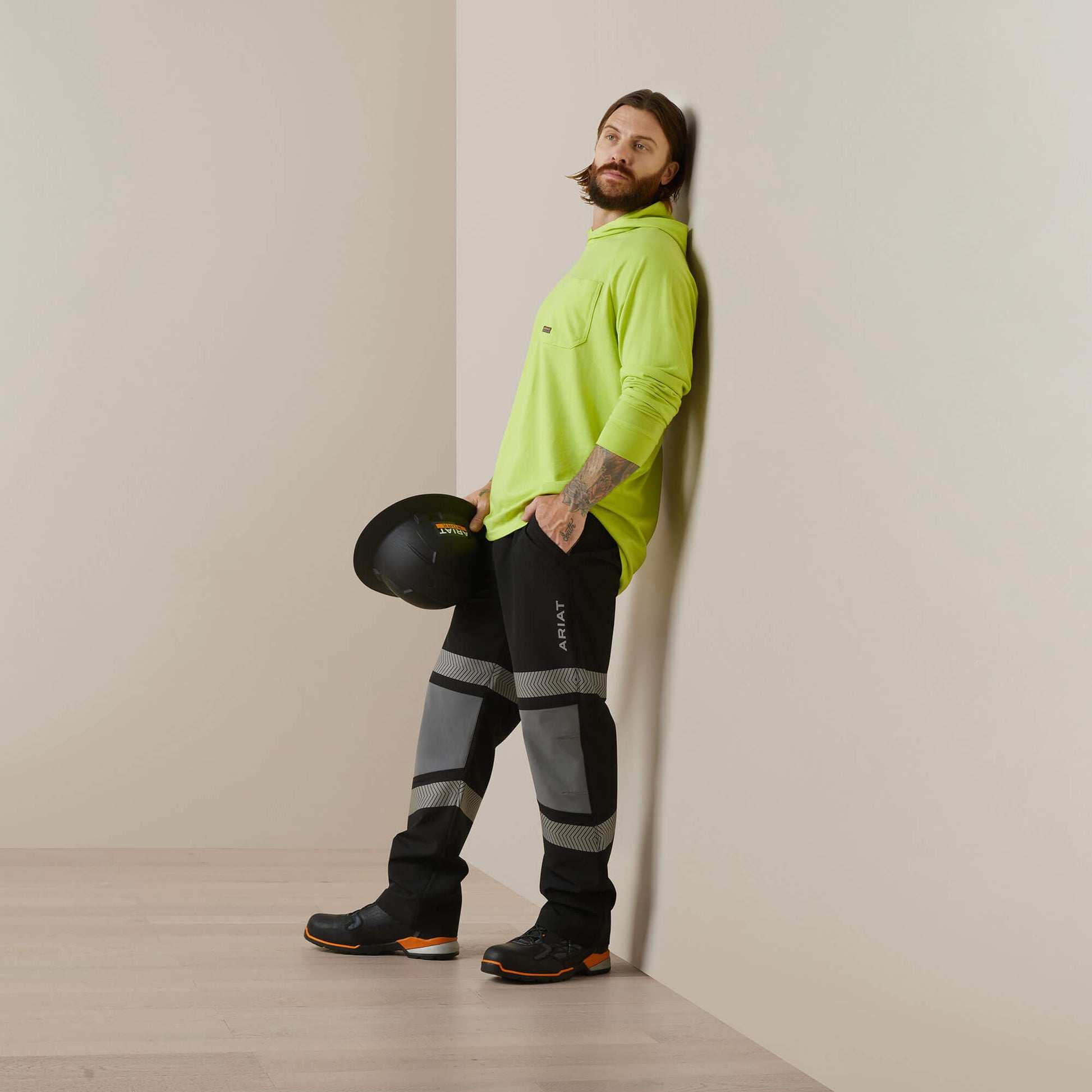 Ariat Rebar Cotton Strong Hooded T-Shirt