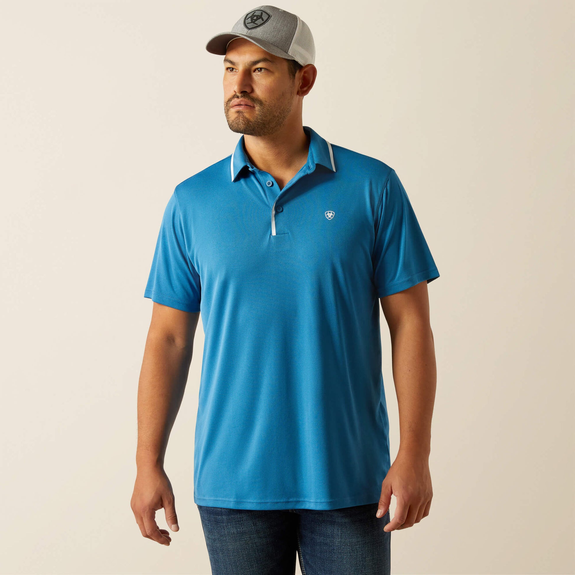 Ariat Welded TEK Fitted Short Sleeve Polo