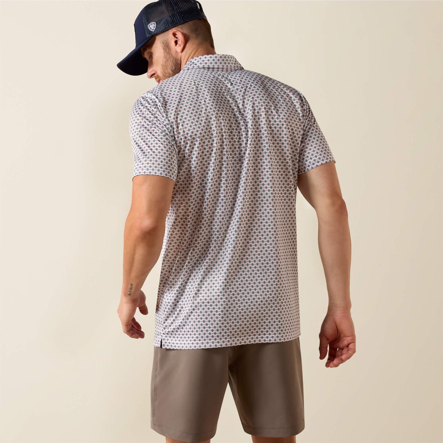 Ariat All Over Print Classic Fit Polo