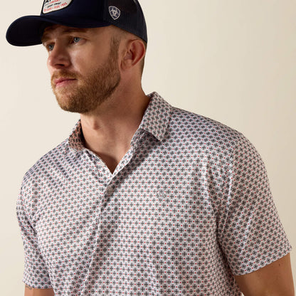 Ariat All Over Print Classic Fit Polo
