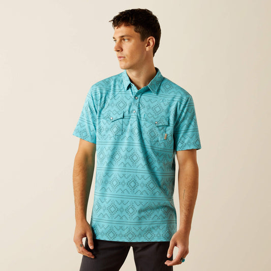 Ariat Retro Western Snap Polo