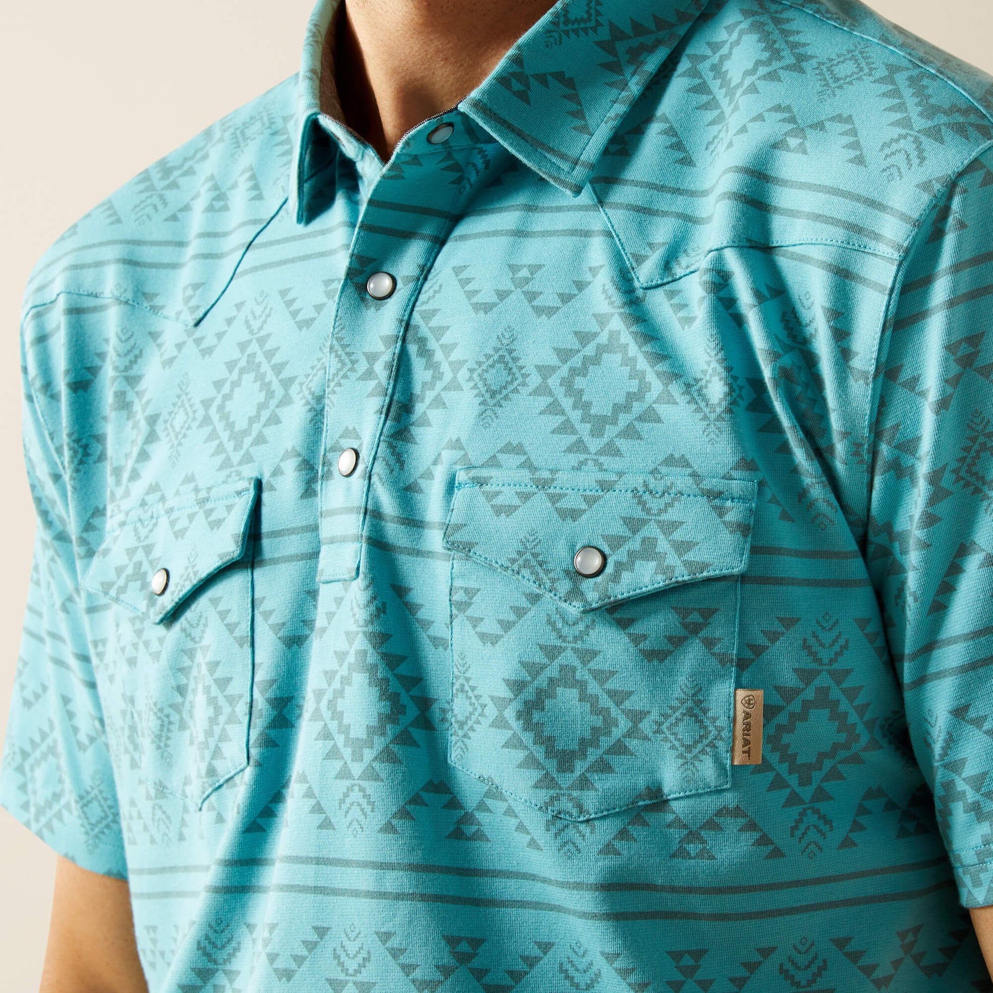 Ariat Retro Western Snap Polo