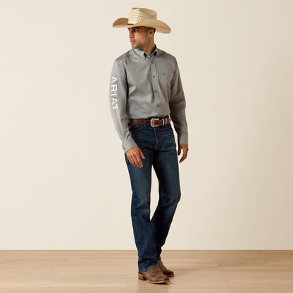 Ariat Team Logo Lightweight Twill Fitted Shirt