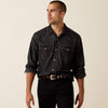 DARK GREY CHAMBRAY