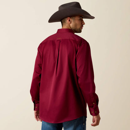 Ariat Solid Twill Classic Fit Shirt
