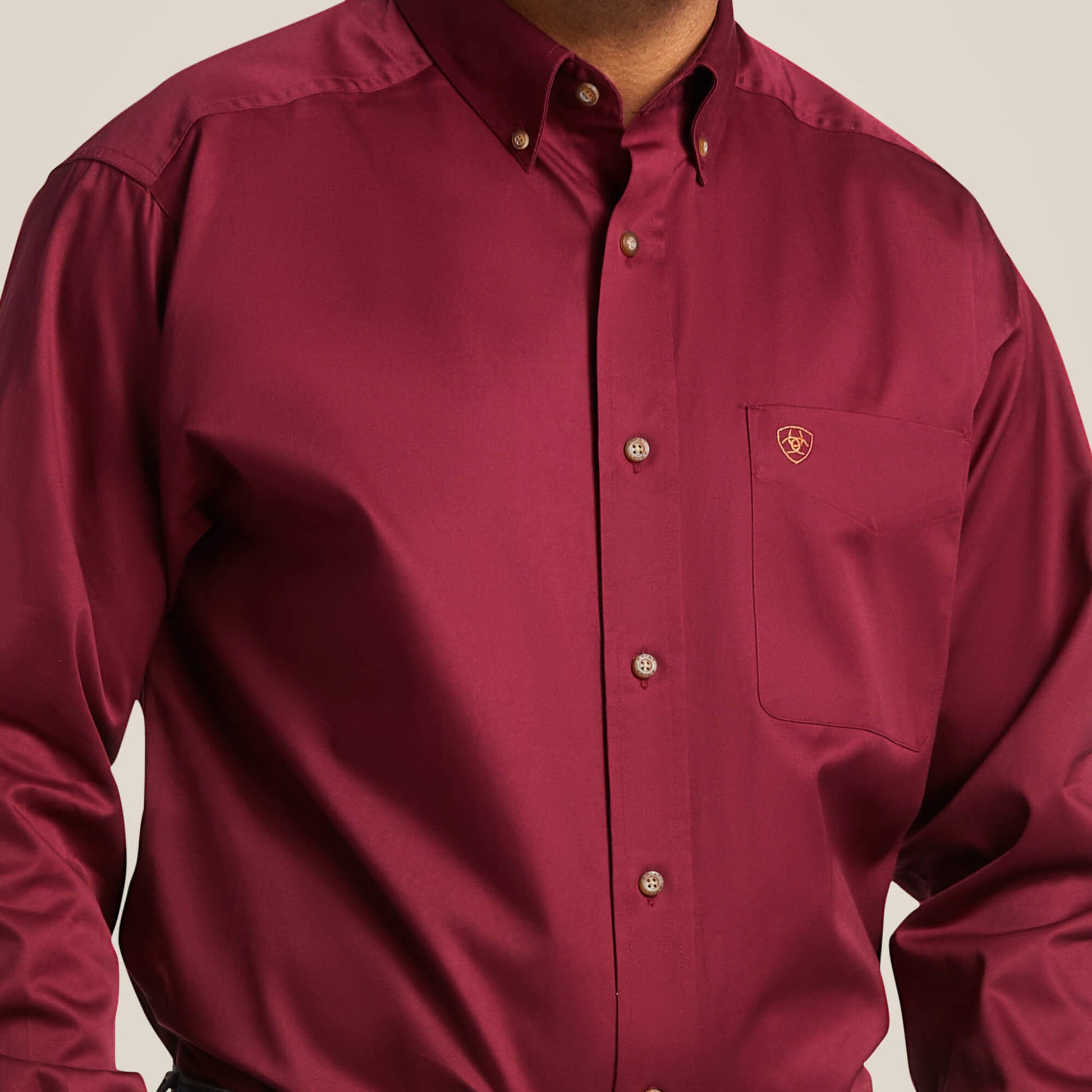 Ariat Solid Twill Classic Fit Shirt