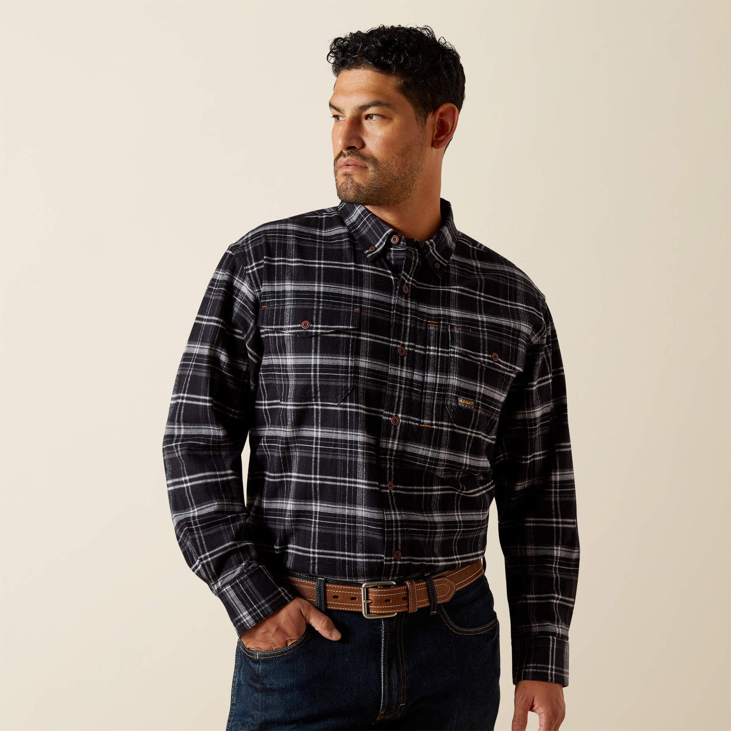 Ariat Rebar Flannel DuraStretch Work Shirt