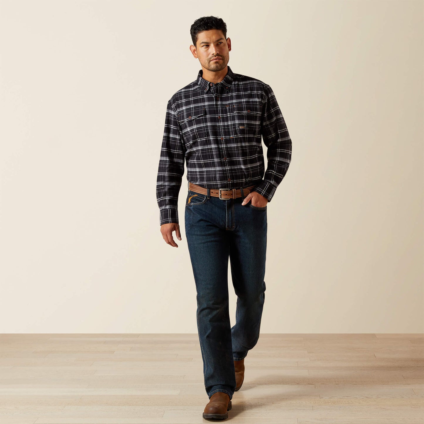 Ariat Rebar Flannel DuraStretch Work Shirt