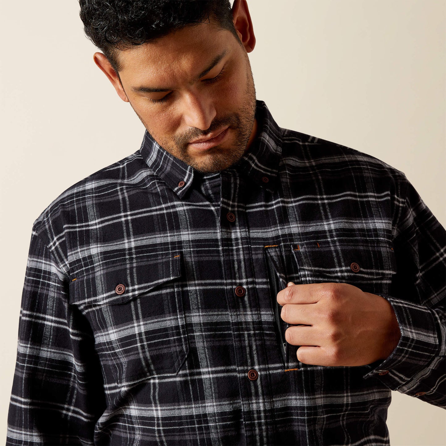 Ariat Rebar Flannel DuraStretch Work Shirt
