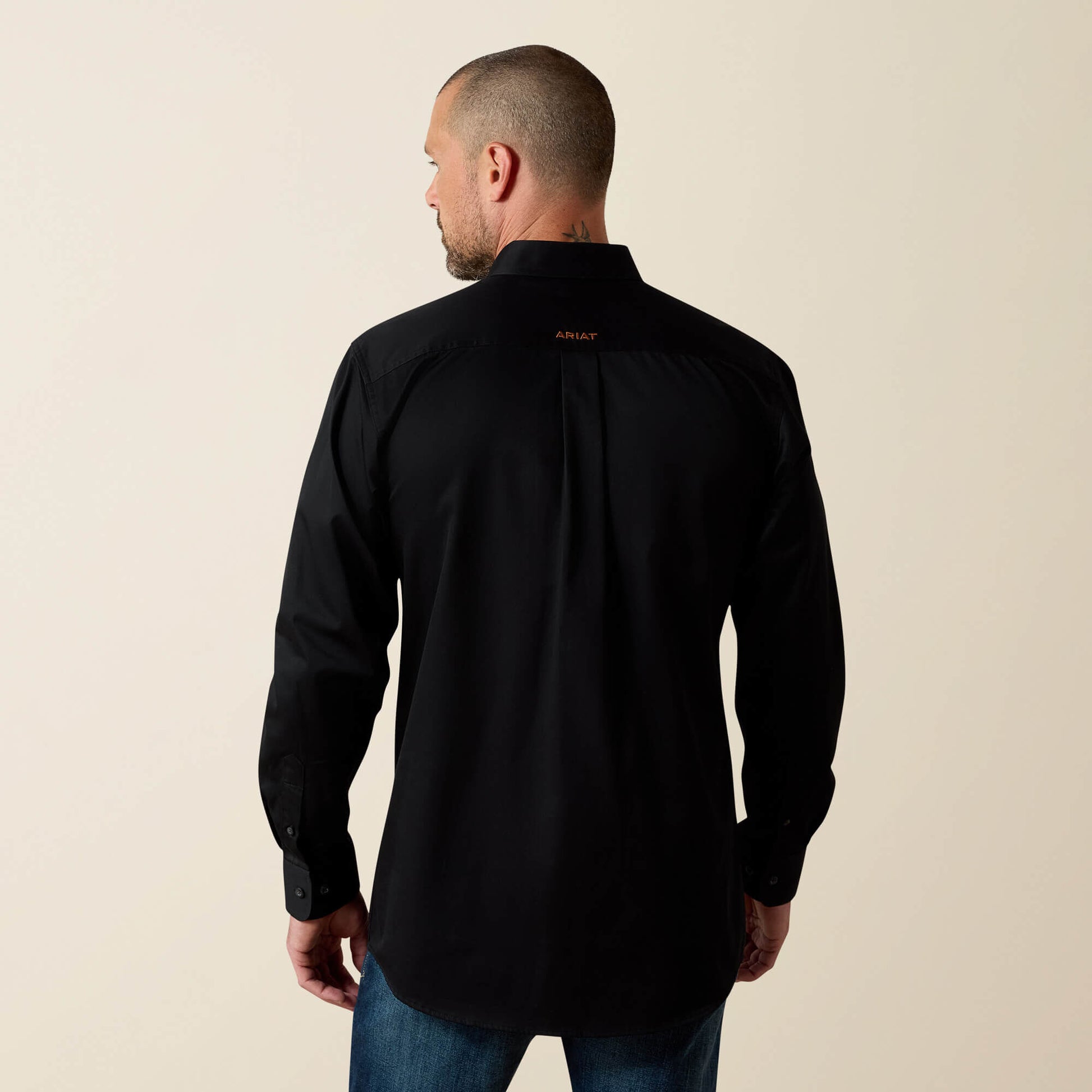 Ariat Solid Twill Fitted Shirt