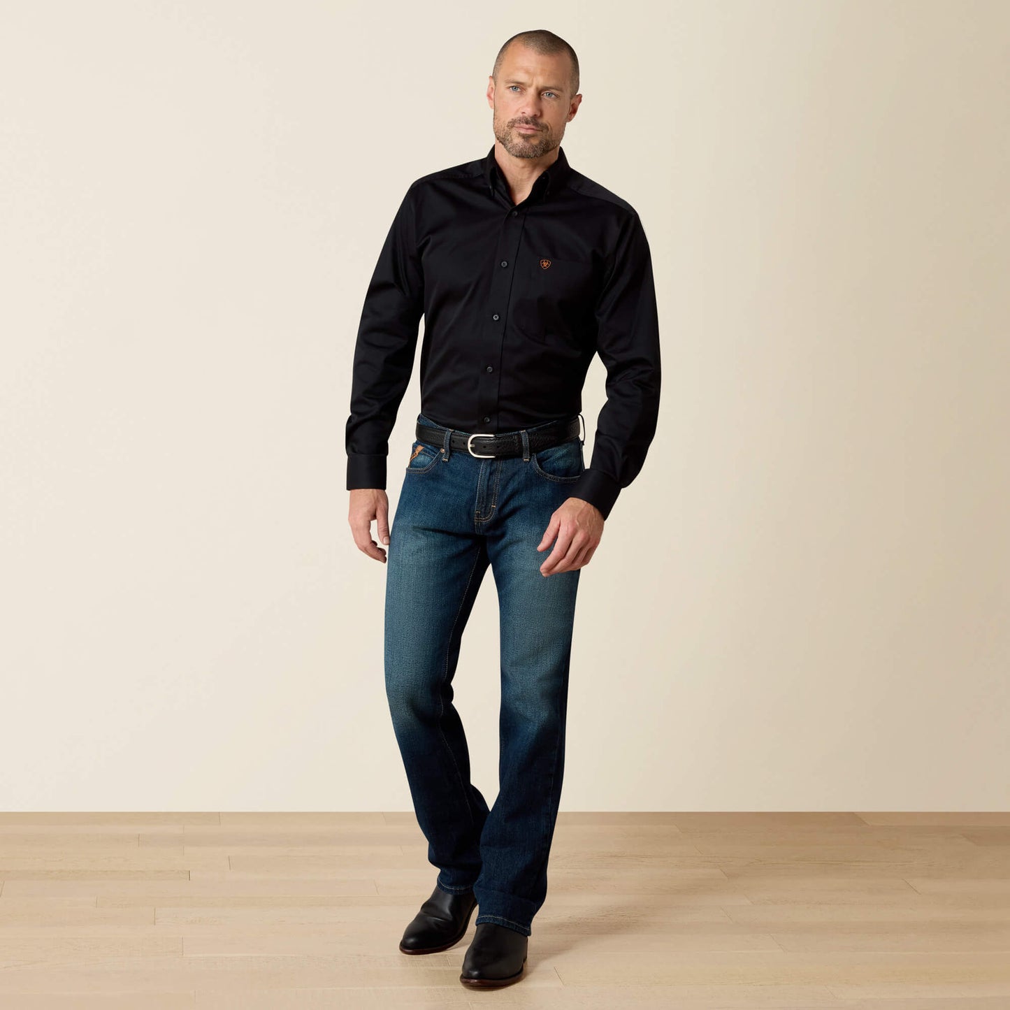 Ariat Solid Twill Fitted Shirt