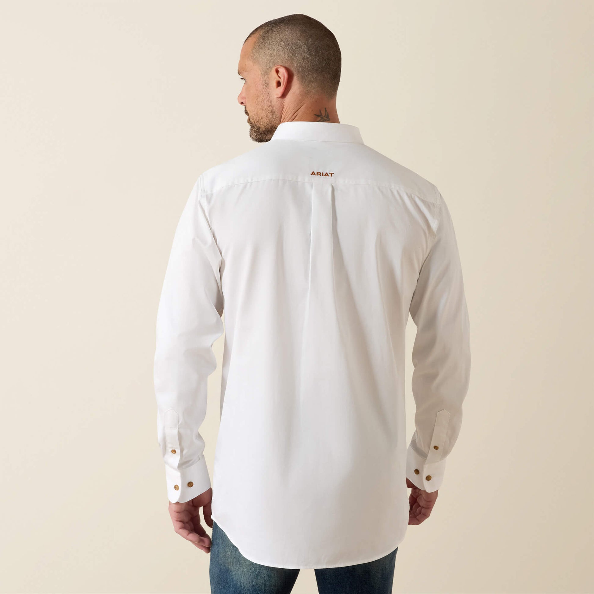 Ariat Solid Twill Fitted Shirt