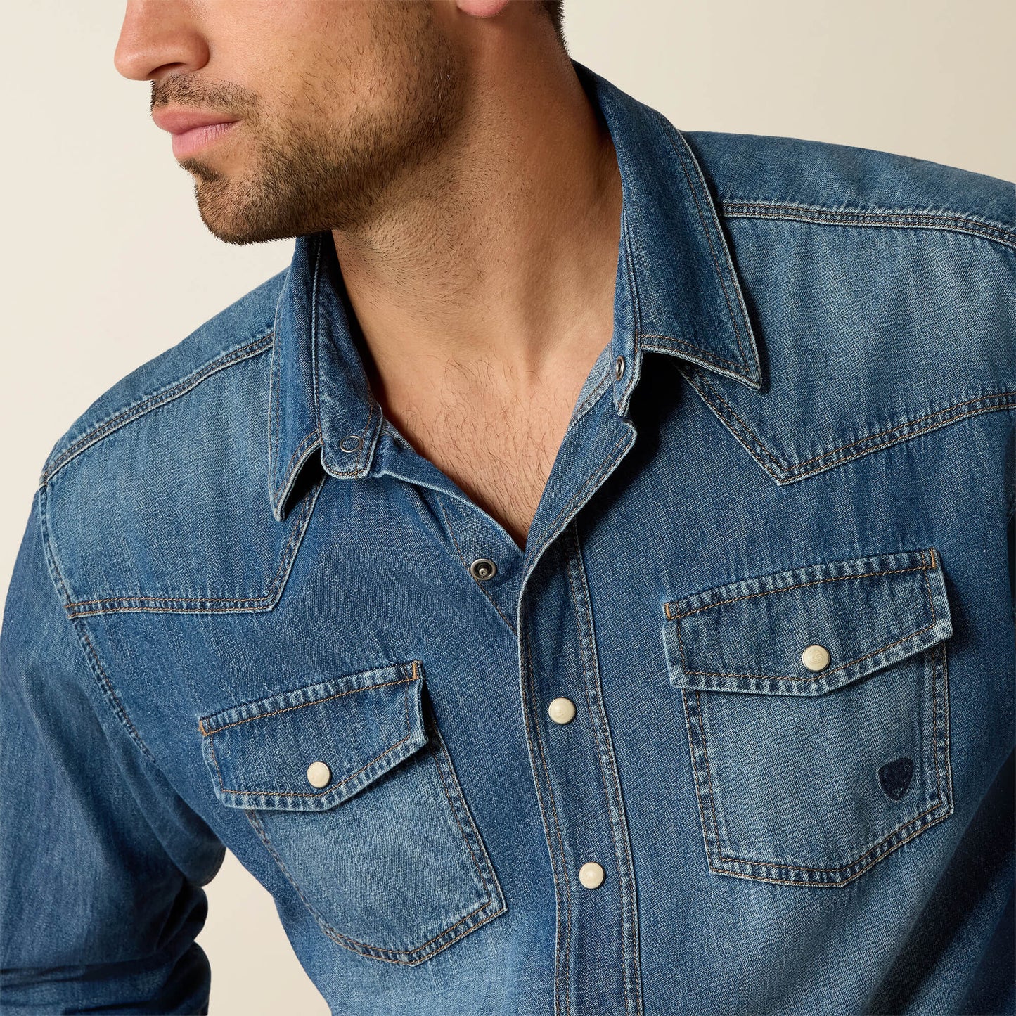 Ariat Denim Retro Fit Shirt