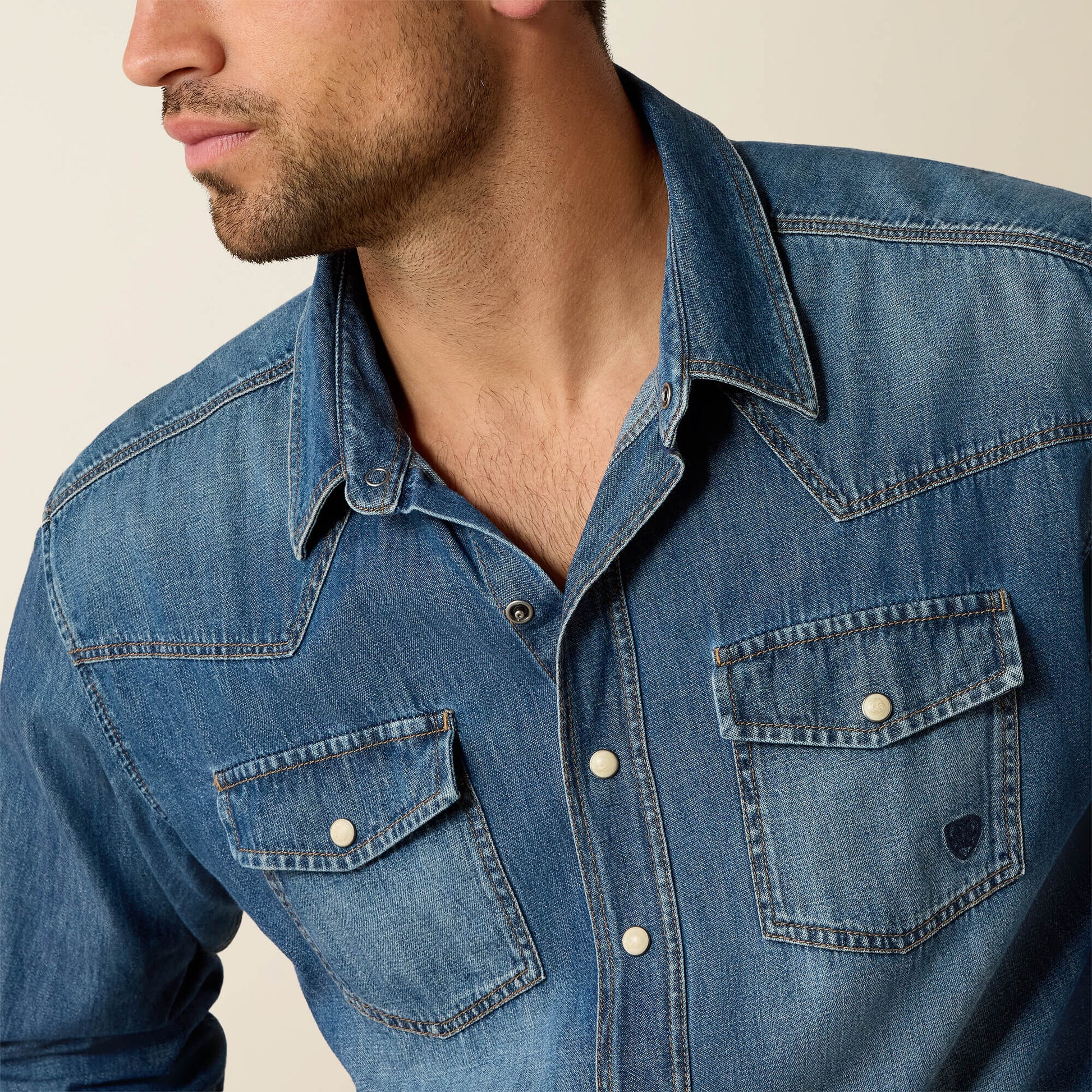Ariat Denim Retro Fit Shirt