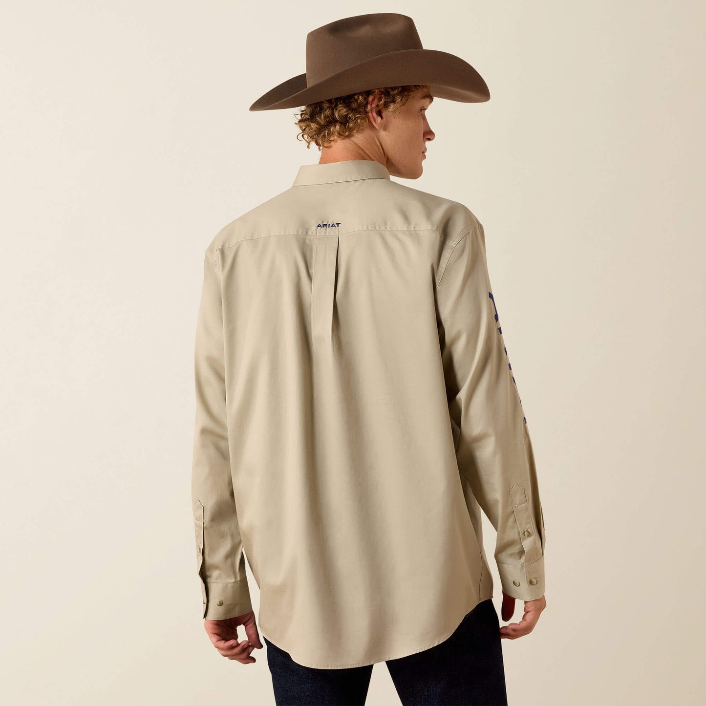 Ariat Team Logo Lightweight Twill Classic Fit Shirt