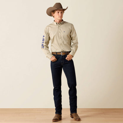 Ariat Team Logo Lightweight Twill Classic Fit Shirt