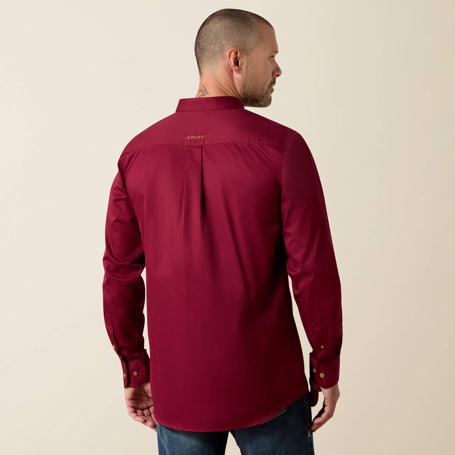 Ariat Solid Twill Fitted Shirt