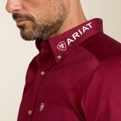 Ariat Team Logo Twill Fitted Shirt