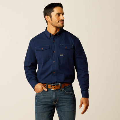 Ariat Rebar Washed Twill Work Shirt