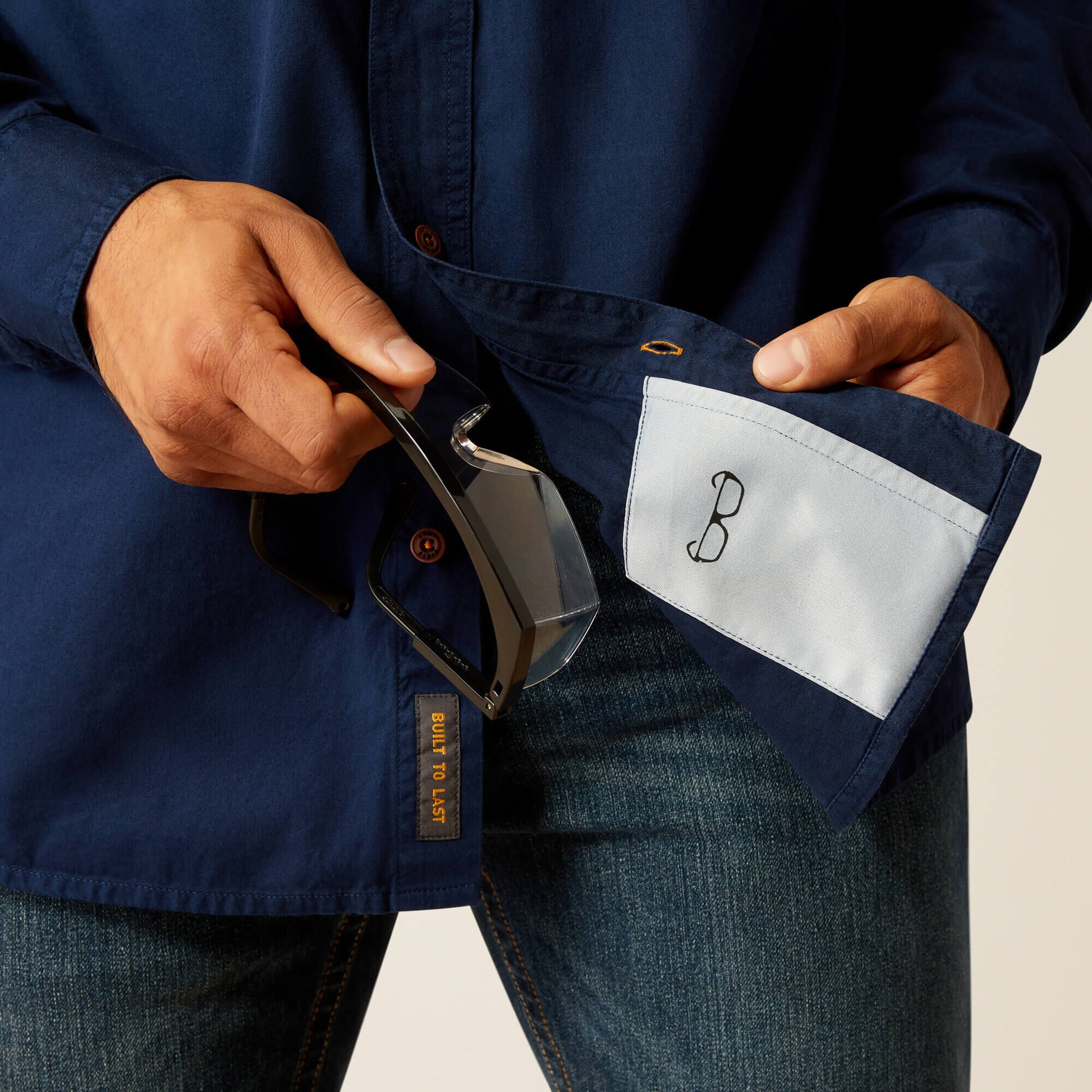 Ariat Rebar Washed Twill Work Shirt