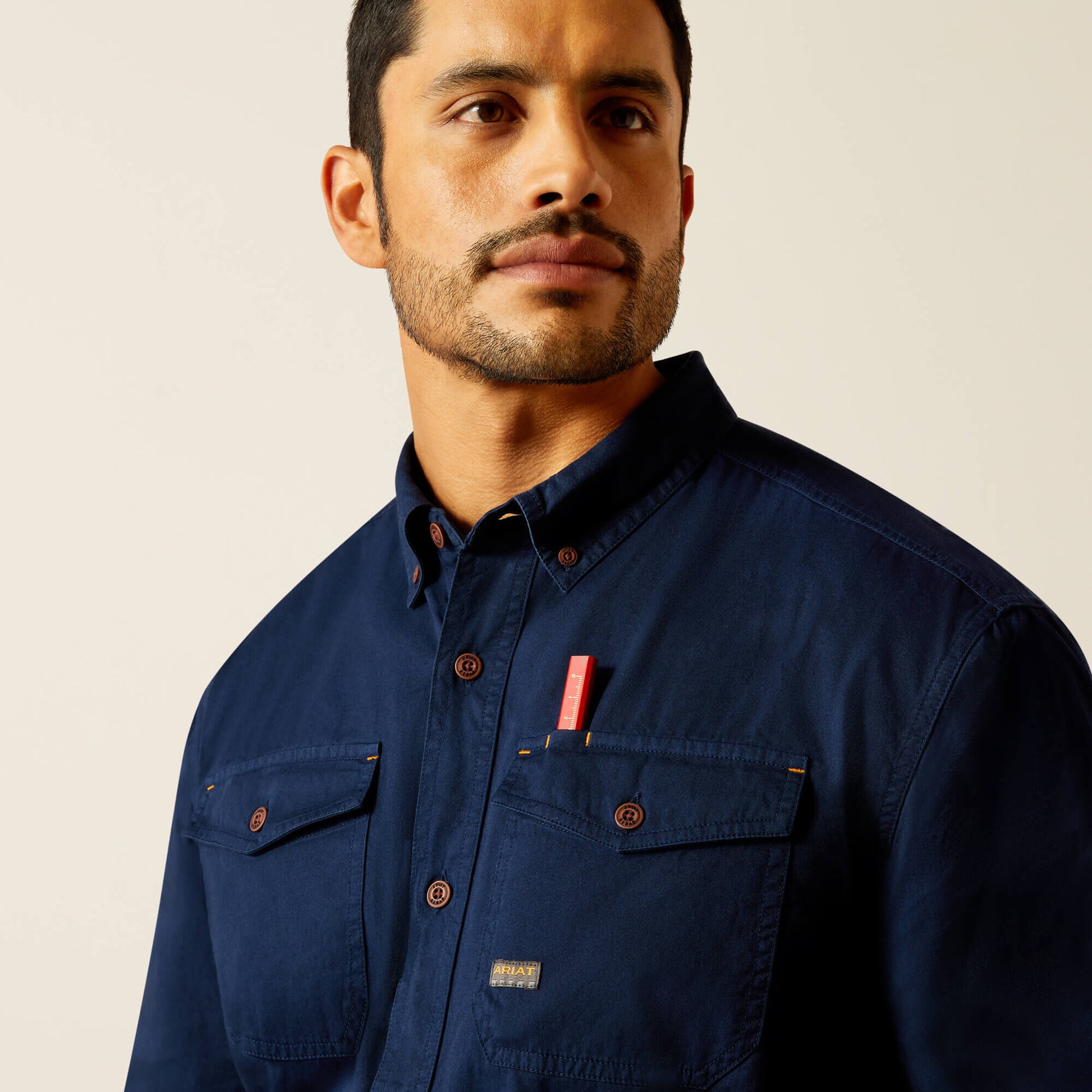 Ariat Rebar Washed Twill Work Shirt