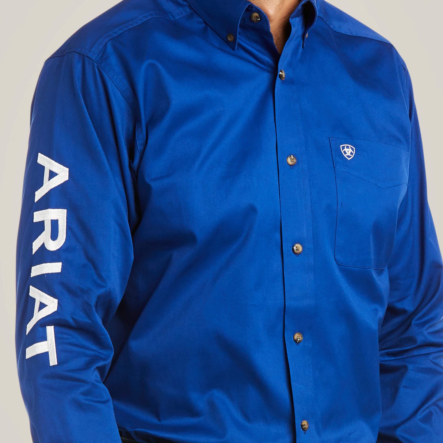 Ariat Team Logo Twill Fitted Shirt