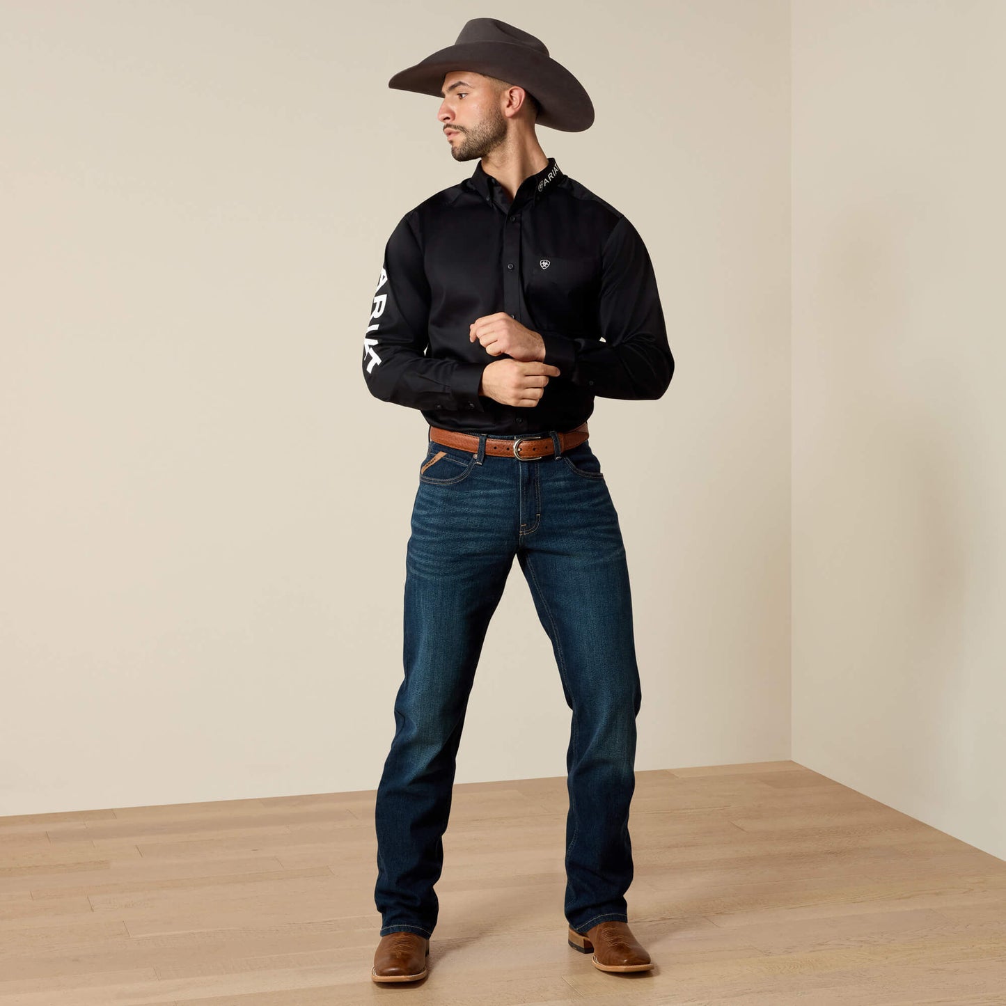 Ariat Team Logo Twill Fitted Shirt