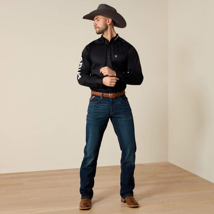 Ariat Team Logo Twill Fitted Shirt