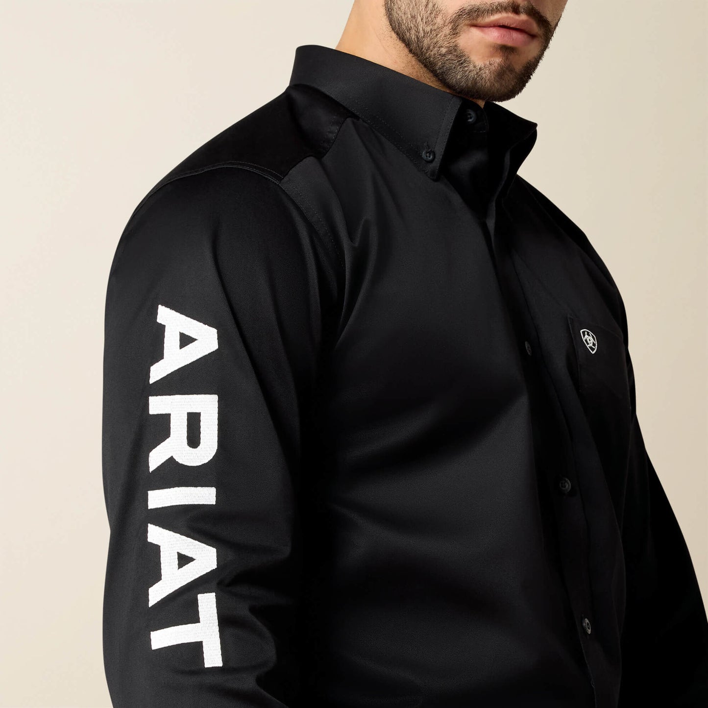 Ariat Team Logo Twill Fitted Shirt