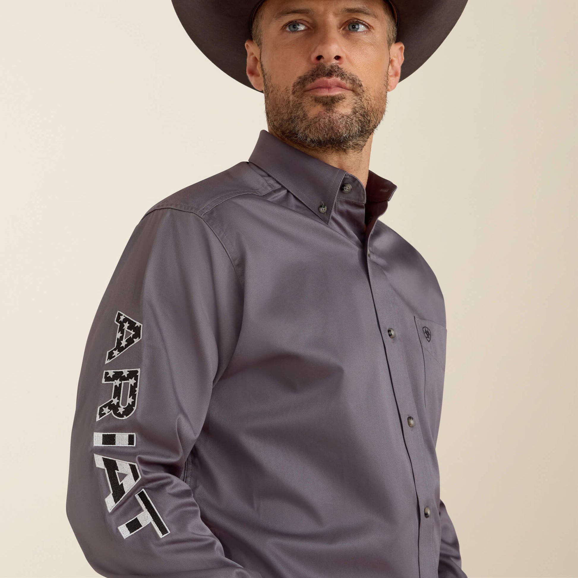 Ariat Team Logo Twill Classic Fit Shirt