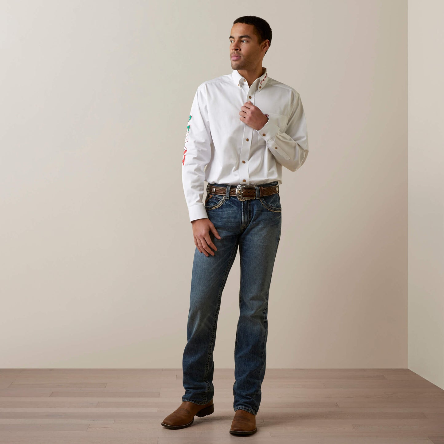 Ariat Team Logo Twill Classic Fit Shirt