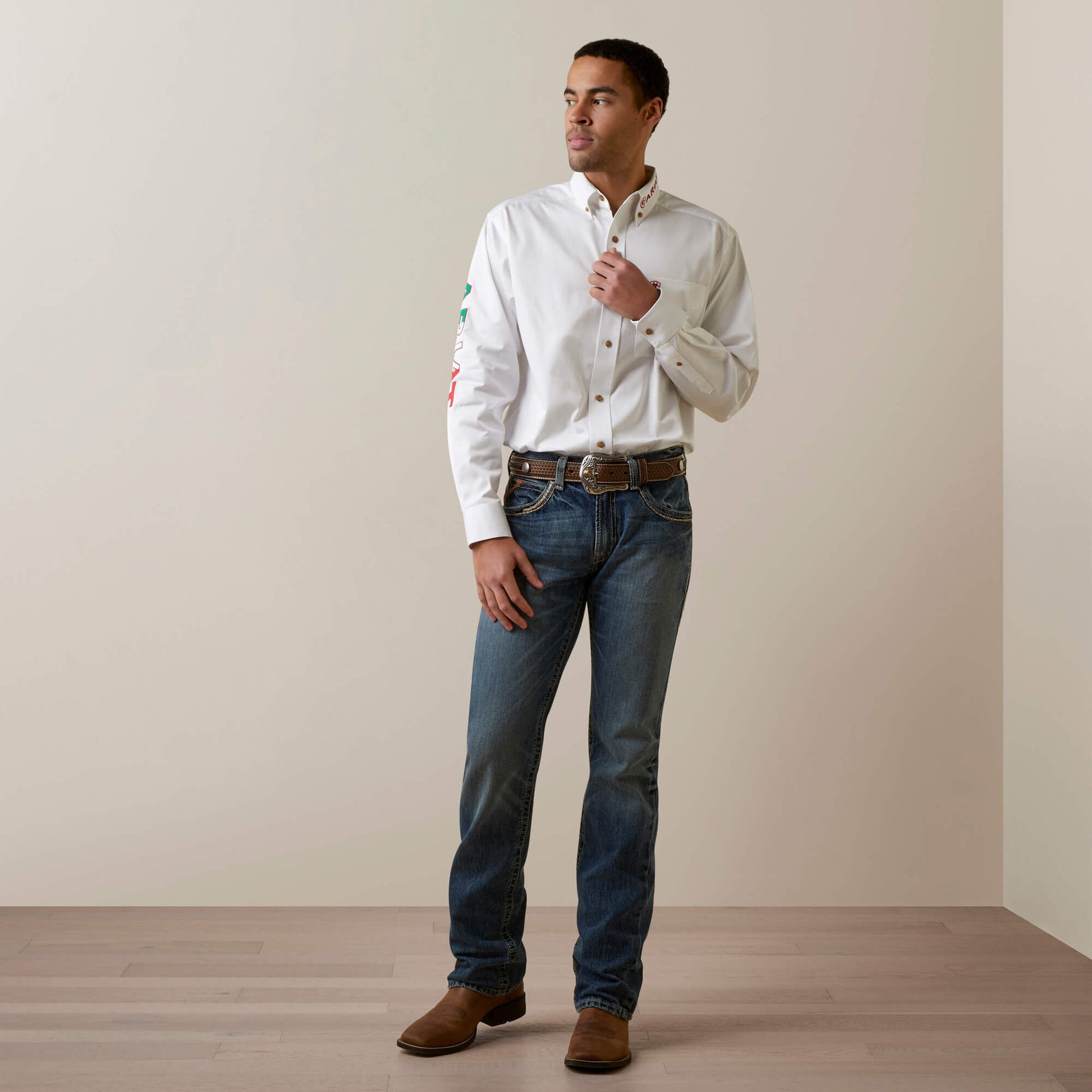 Ariat Team Logo Twill Classic Fit Shirt