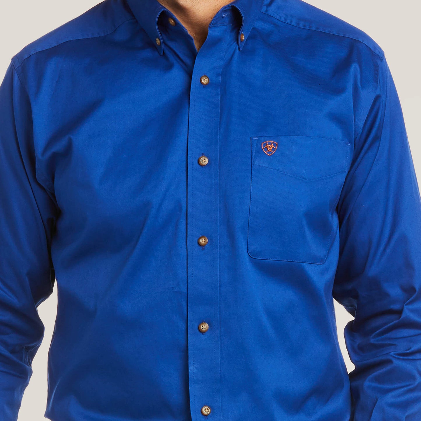Ariat Solid Twill Fitted Shirt