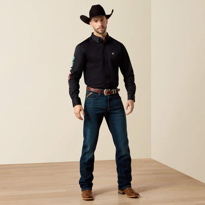 Ariat Team Logo Twill Fitted Shirt