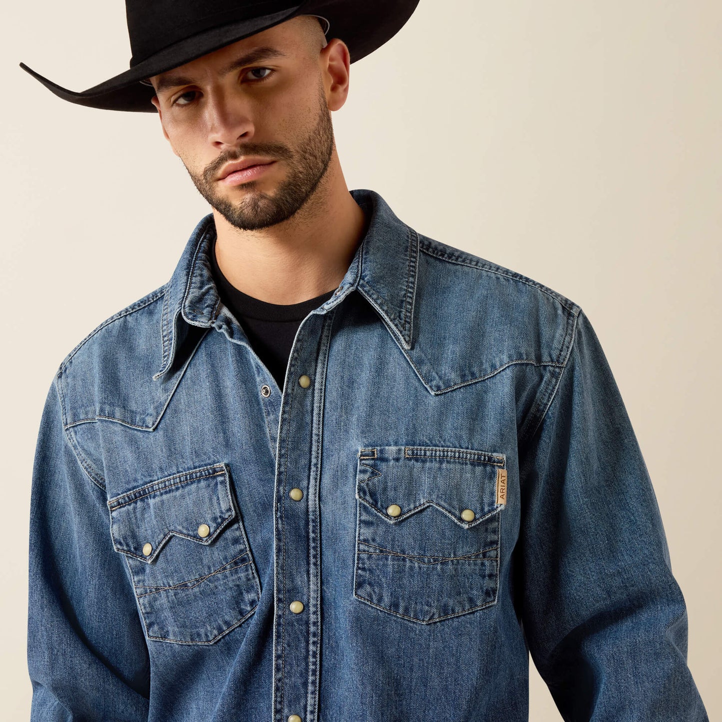 Ariat Sawtooth Denim Retro Fit Shirt