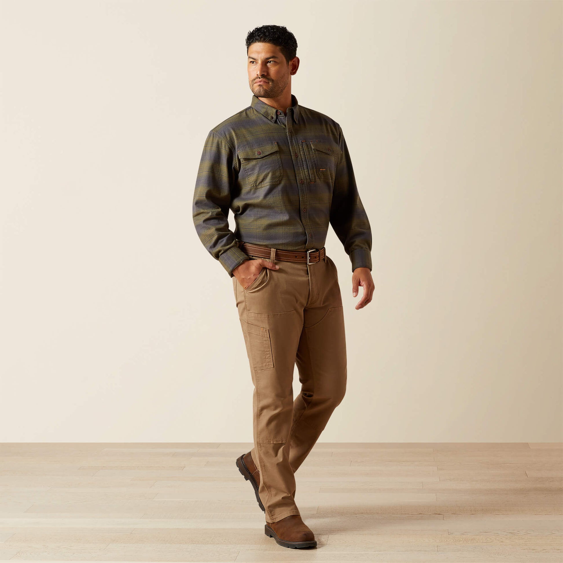 Ariat Rebar Flannel DuraStretch Work Shirt