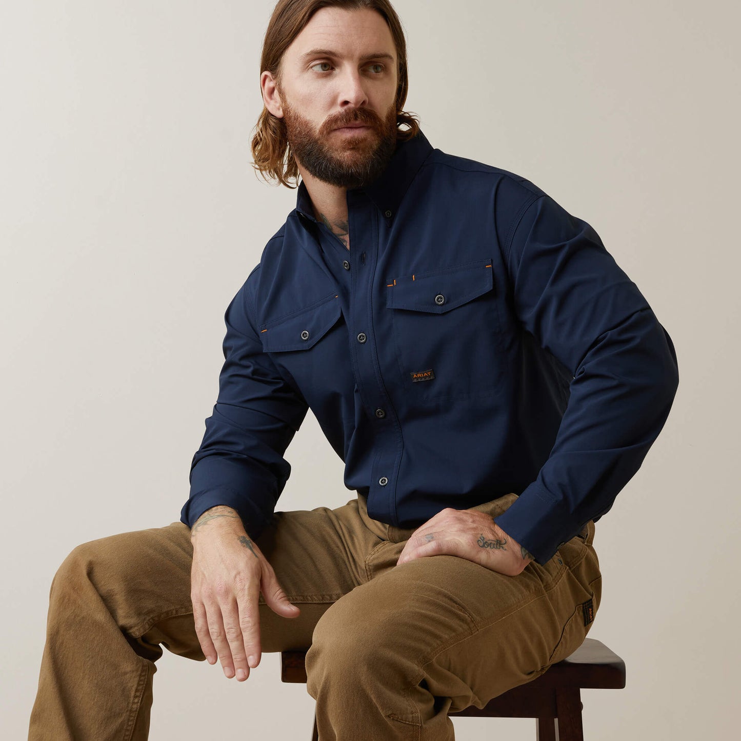 Ariat Rebar Made Tough VentTEK DuraStretch Work Shirt