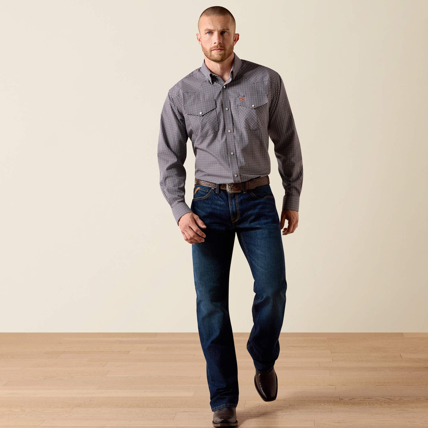 Ariat Wrinkle Free Adonis Classic Fit Snap Shirt