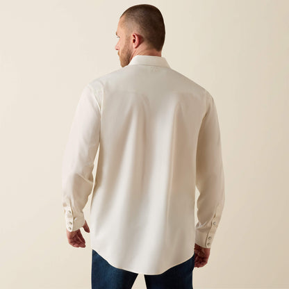 Ariat Wrinkle Free Pinpoint Oxford Classic Fit Snap Shirt