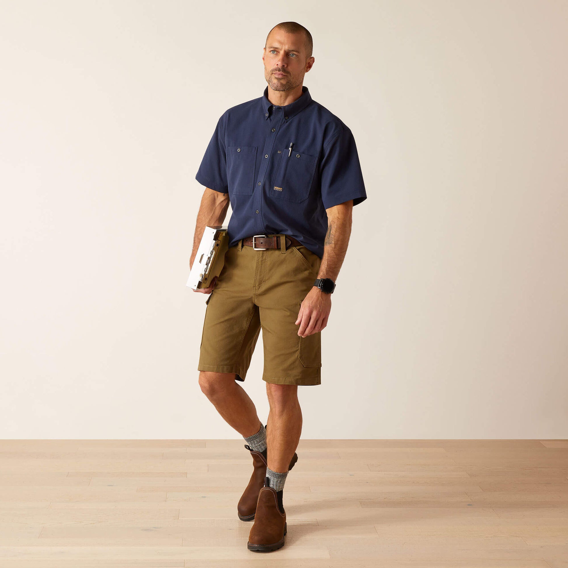 Ariat Rebar Made Tough 360 Airflow Work Shirt