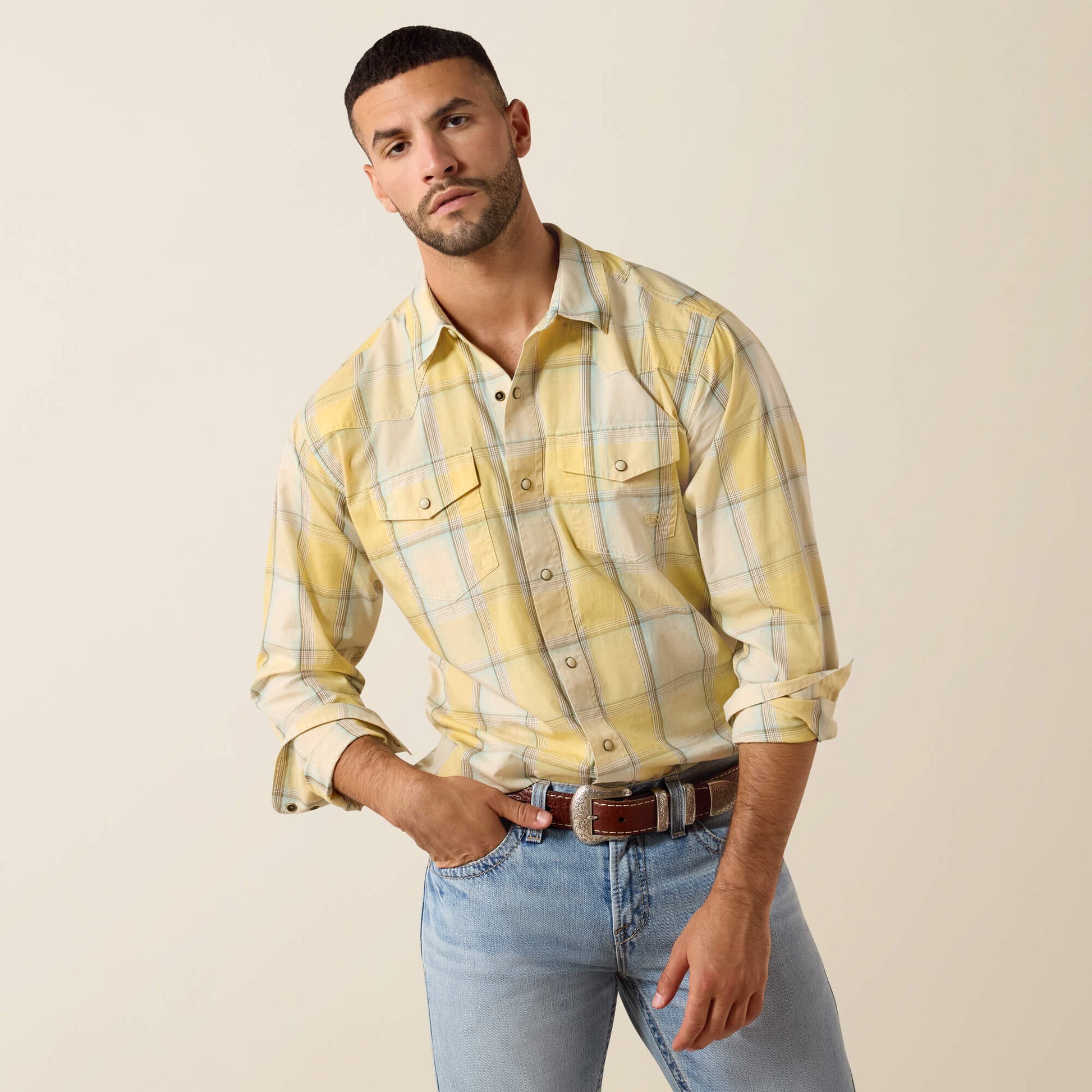 Ariat Retro Hux Fitted Snap Shirt