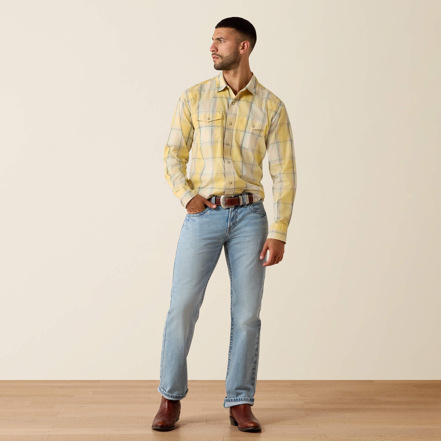 Ariat Retro Hux Fitted Snap Shirt