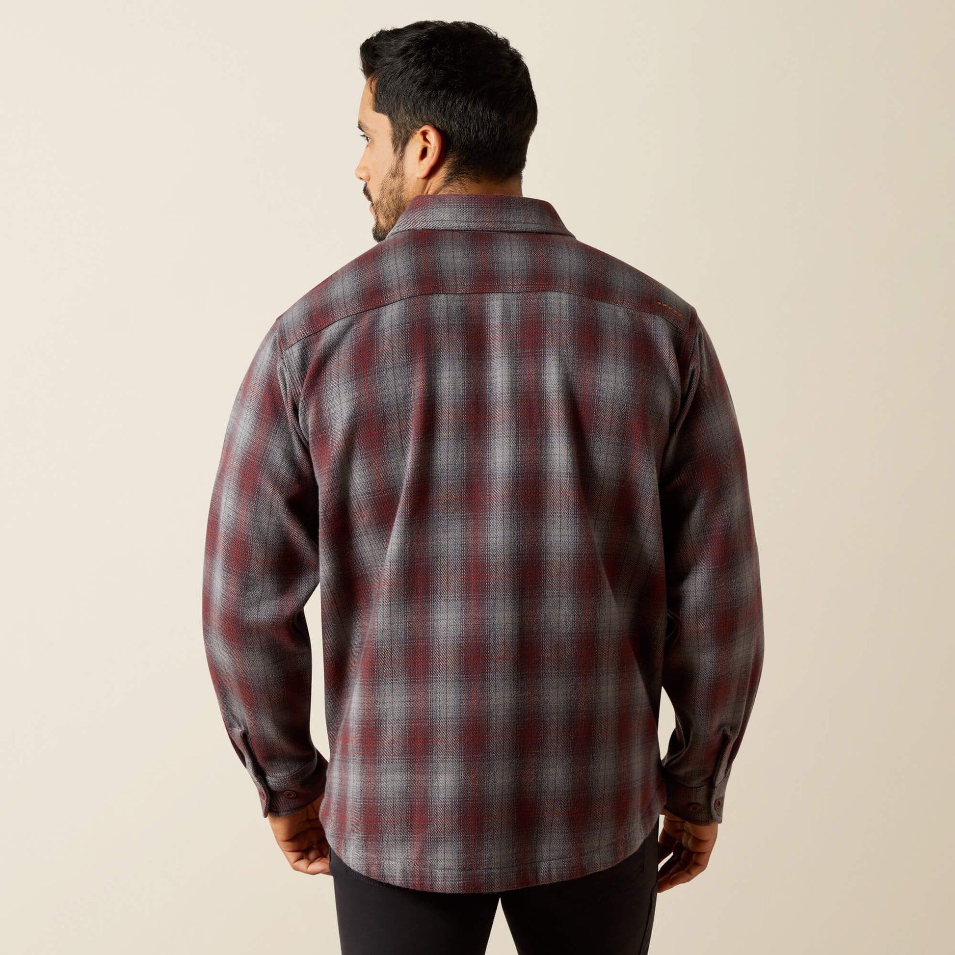 Ariat Rebar Heavy Flannel Work Shirt