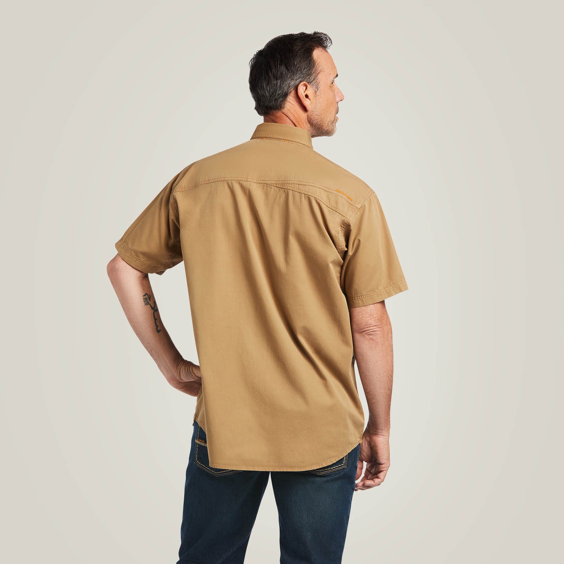 Ariat Rebar Washed Twill Work Shirt