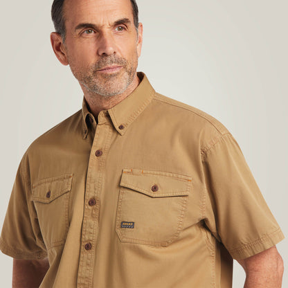 Ariat Rebar Washed Twill Work Shirt